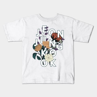 Jeon Jungkook BTS Kids T-Shirt